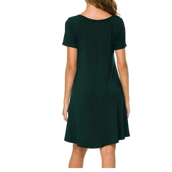 Boho Beach Dress. Casual T-shirt Dress. Medium. NWOT. - Picture 3 of 4